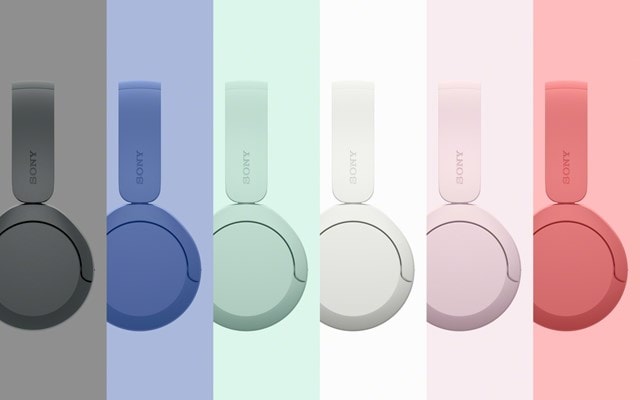 Sony WH-CH530 Blue Bluetooth Headphones - 10