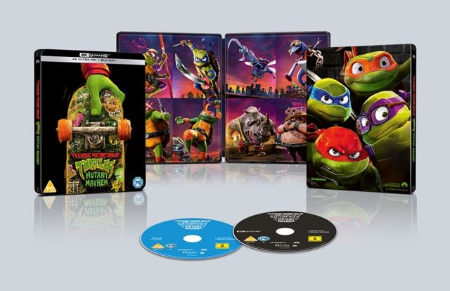 Teenage Mutant Ninja Turtles: Mutant Mayhem Limited Edition 4K Ultra HD Steelbook - 1