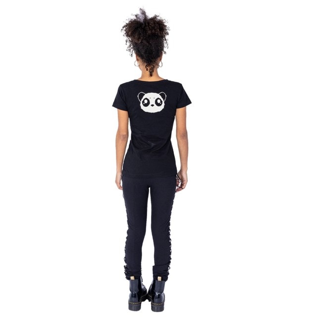 We Are All Cute Killer Panda Ladies Fit Tee (Small) - 7