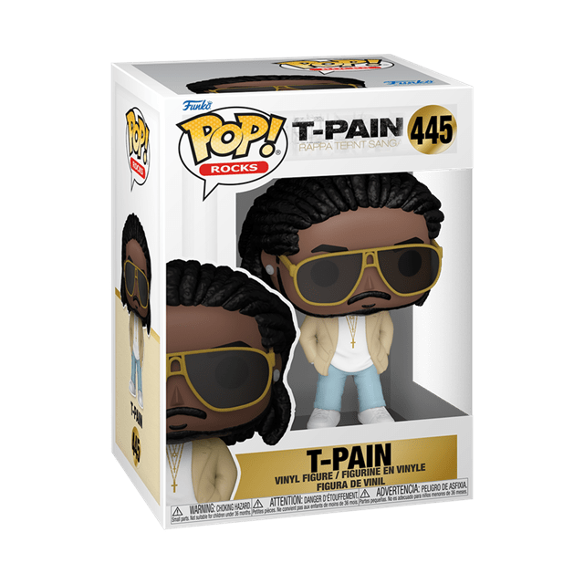 Figurine Funko Pop ! T-Pain (Rappa Ternt Sanga) - #445 - Édition 2024