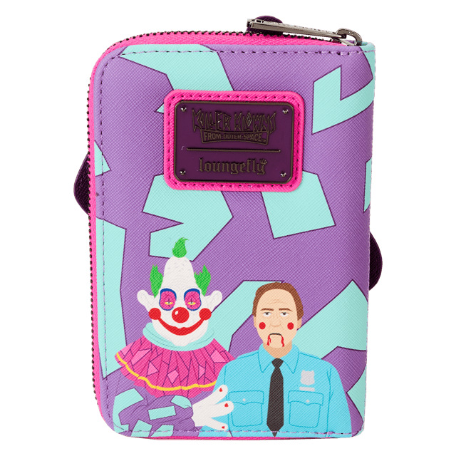 Jumbo Cosplay Killer Klowns From Outer Space Loungefly Zip Around Wallet - 4