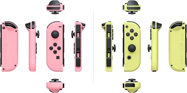 Nintendo Switch Joy Con Pair (Pastel Pink/Yellow) - 3