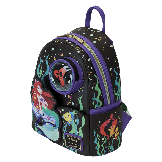 Life Is The Bubbles Mini Backpack Little Mermaid 35th Anniversary Loungefly - 3