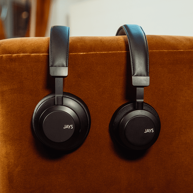 Jays q-Seven Combo Black Noise Cancelling Bluetooth Headphones - 13