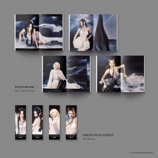 BLACKPINK 3rd Mini Album [DEADLINE] SILVER Ver._ROSÉ - 4