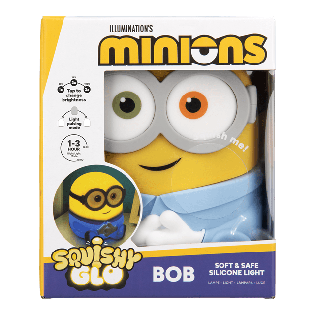 Bob Minions Squishyglo Silicone Light - 5