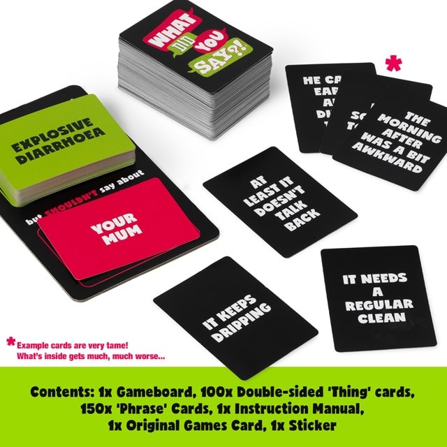 What Did You Say?! Card Game - 3