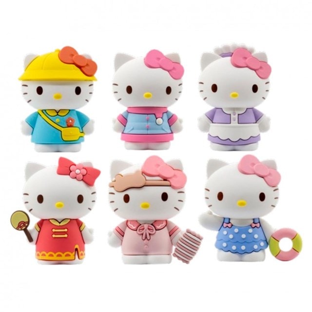 Hello Kitty Dress Up Diary 7cm Figurine - 1