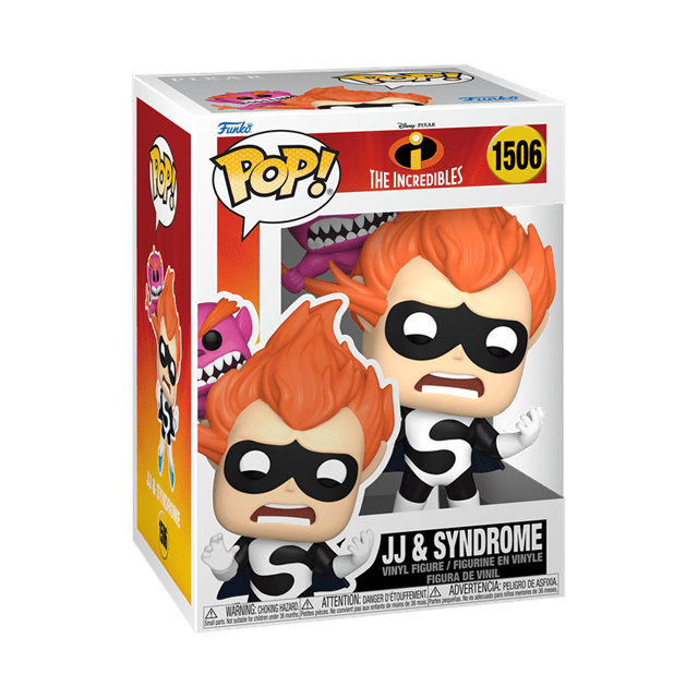 JJ & Syndrome 1506 Incredibles 20th Anniversary Funko Pop Vinyl - 2