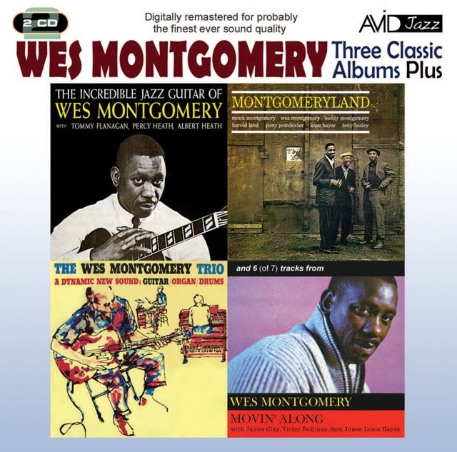 Three Classic Albums Plus: Incredible Jazz Guitar/Montgomeryland/Wes Montgomery Trio/... - 1