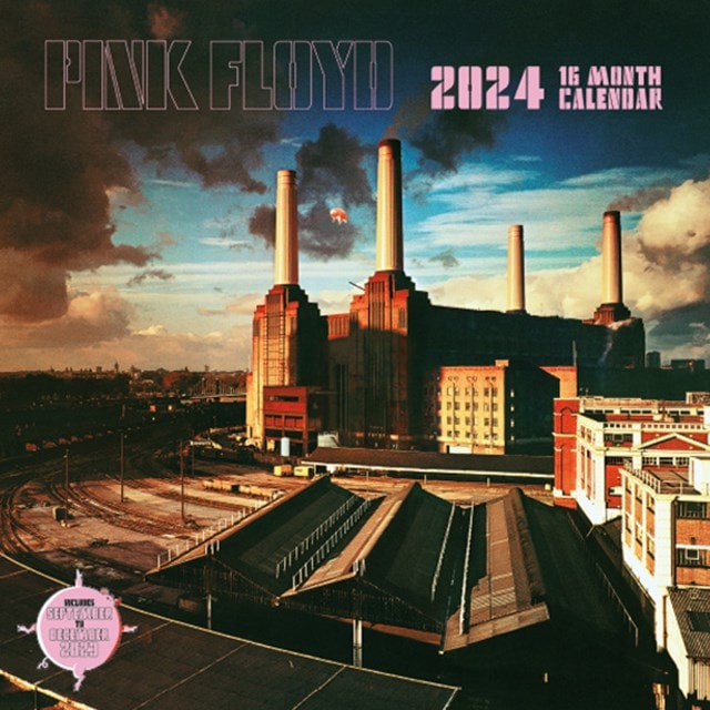 Pink Floyd 2024 Square Calendar - 1