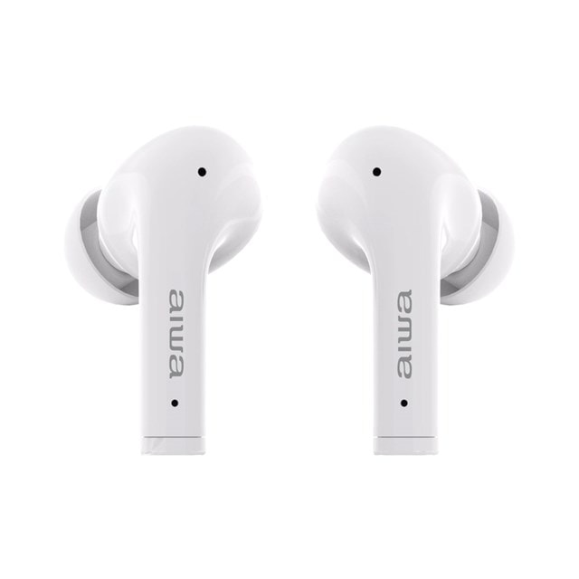 Aiwa EBTW-888ANC White Active Noise Cancelling True Wireless Bluetooth Earphones - 5