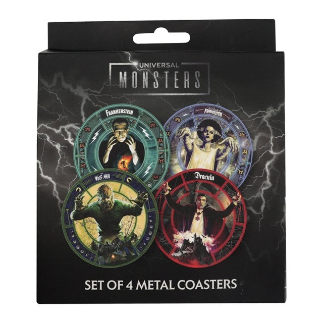 Set Of 4 Universal Monsters Coasters - 7