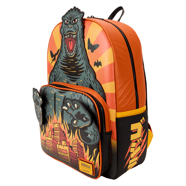 Toho Godzilla Cosplay Loungefly Full Size Backpack - 3