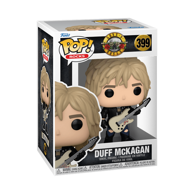 1980s Duff McKagan 399 Guns N Roses Funko Pop Vinyl - 2