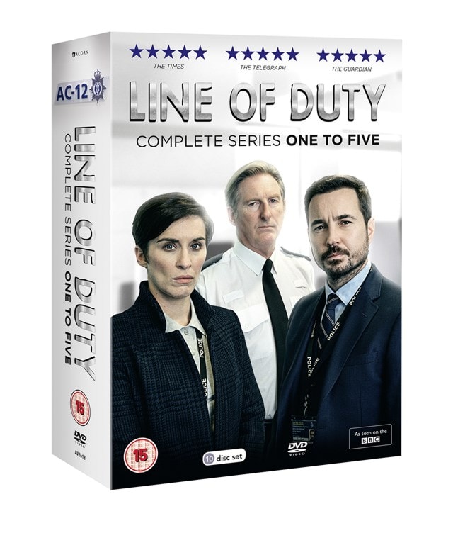 Line of Duty: Complete Series One to Five - 2