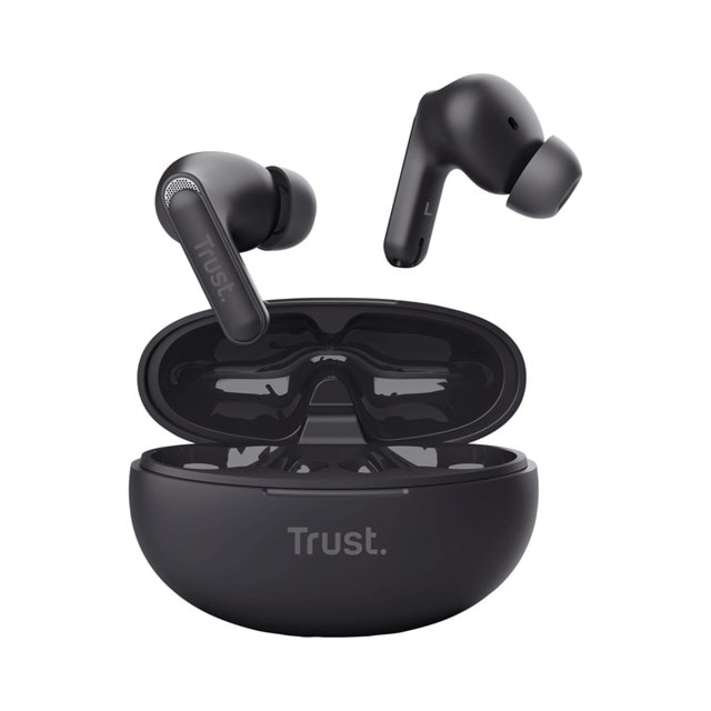 Trust Yavi Black Noise Cancelling True Wireless In-Ear Bluetooth Earphones - 11