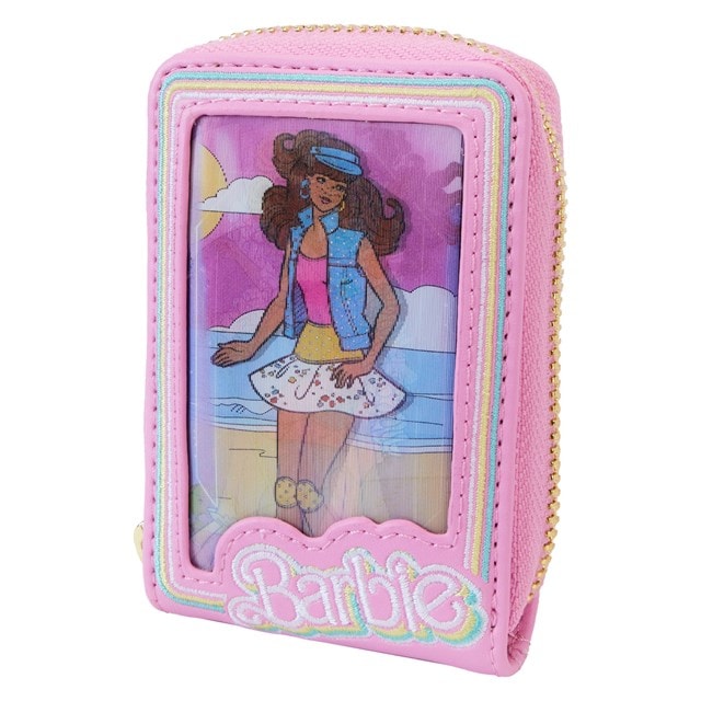 Barbie Doll Box Triple Lenticular Zip Around Wallet Loungefly - 2