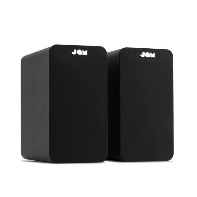 Jam Black Bluetooth Bookshelf Speakers - 1