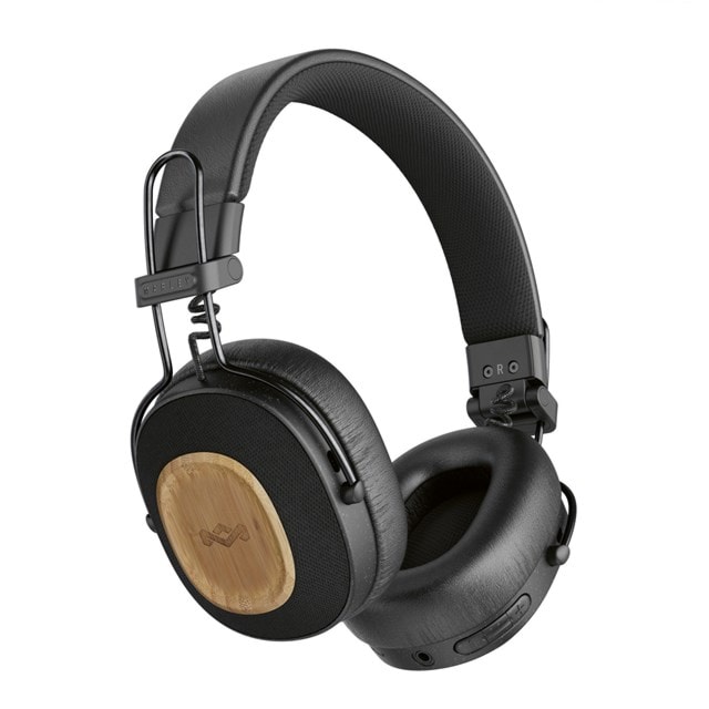 House Of Marley Positive Vibration Riddim Signature Black Bluetooh Headphones - 1