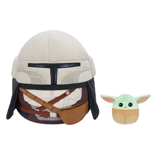 The Mandalorian With Grogu Squishmallows Plush - 2