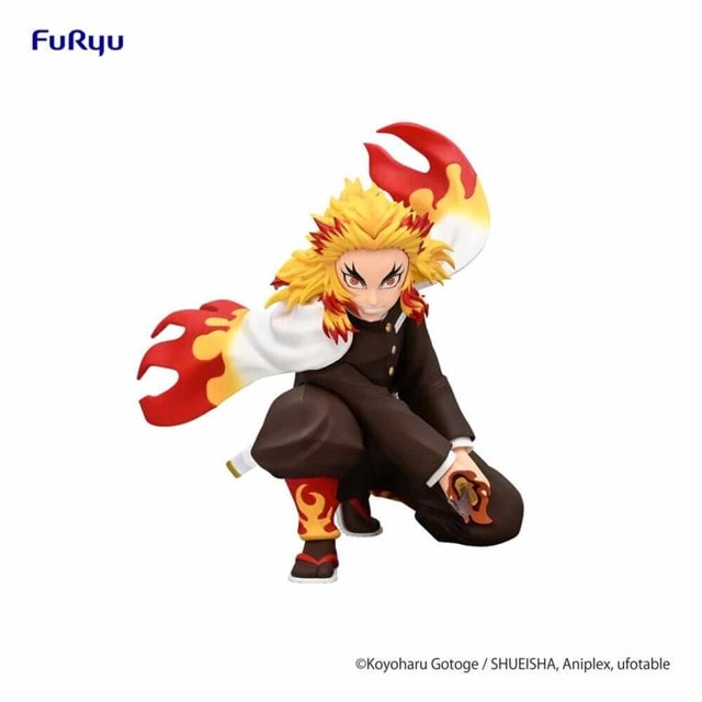 Rengoku Kyojuro Battle Version Demon Slayer Kimetsu no Yaiba Noodle Stopper Figure - 2