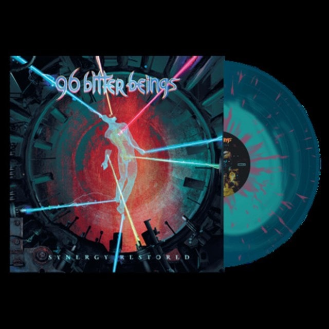 Synergy Restored - Green In Blue with Pink Splatter Vinyl - 1