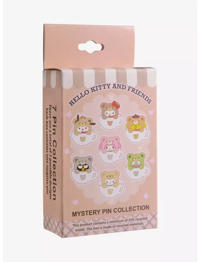 Sanrio Cappuccino Mug hmv Exclusive Loungefly Mystery Pins - 2