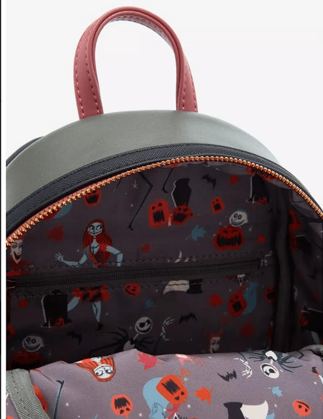 Nightmare Before Christmas Jack Graveyard Scene Mini hmv Exclusive Loungefly Backpack - 3