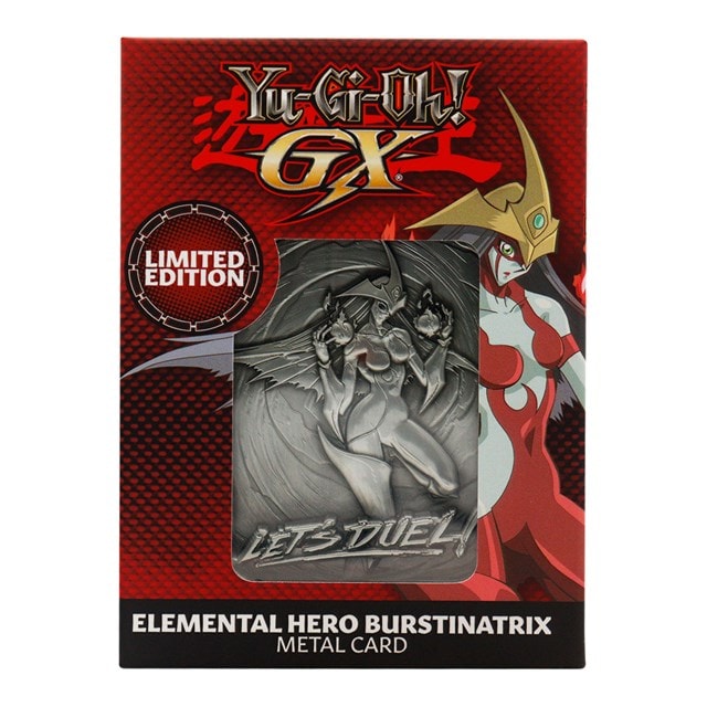 Yu-Gi-Oh GX Limited Edition Elemental Hero Burstinatrix Ingot - 6
