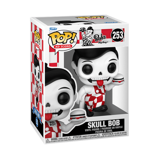 Skull Bob 253 Bob's Big Boy Funko Pop Vinyl - 2