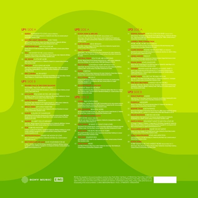 NOW Yearbook 1976 - Lime Green Vinyl 3LP - 2