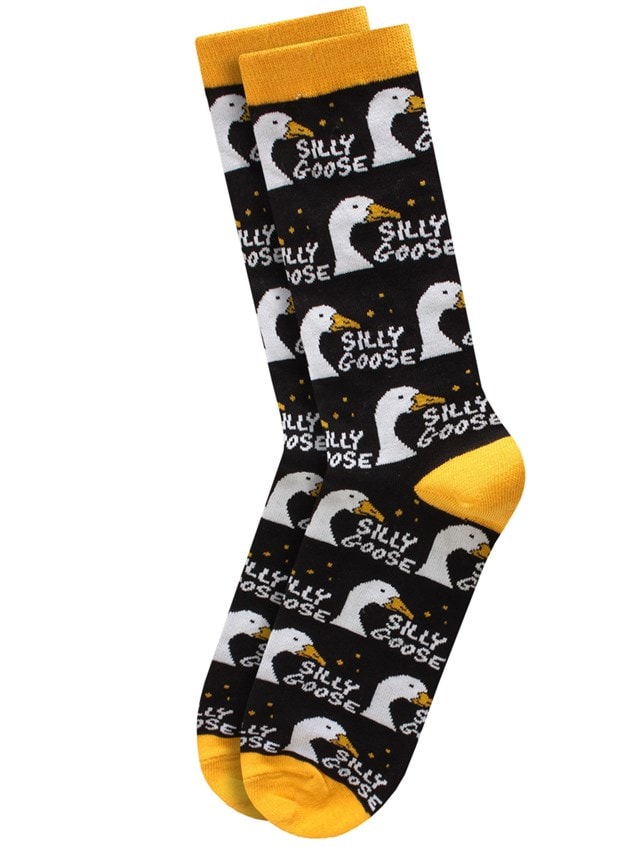 Silly Goose Twisted Soles Ladies Size 3-7 Socks - 2