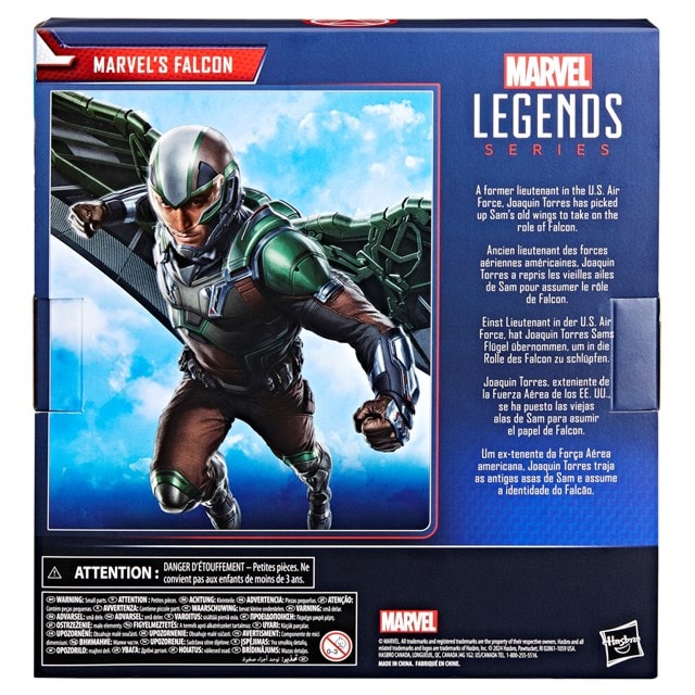 Falcon Captain America Brave New World Marvel Legends Series Hasbro Action Figure - 10