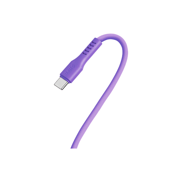 Ttec Neon Purple Usb-C To Usb-C 60W Cable 1.2M - 4