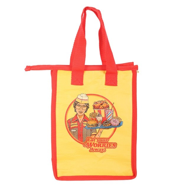 Eat Your Worries Away Steven Rhodes Lunch Bag - 2
