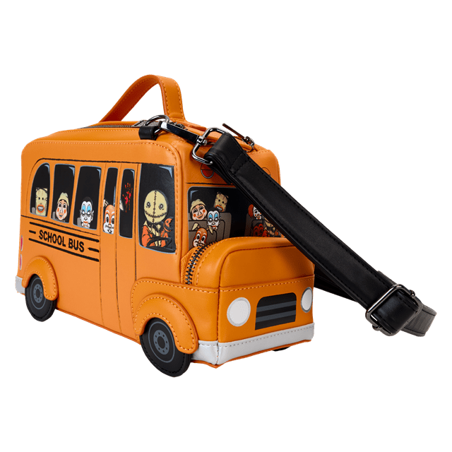 School Bus Trick R Treat Loungefly Crossbody Bag - 3