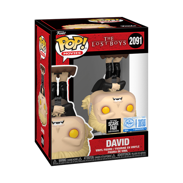 Vampire David Hanging Upside Down 2091 The Lost Boys hmv Exclusive Funko Pop Vinyl - 2