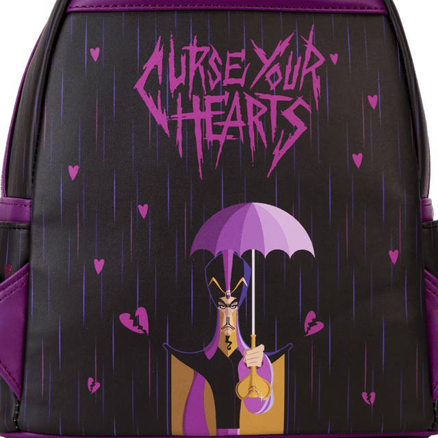 Curse Your Hearts Mini Backpack Disney Villains Loungefly - 6