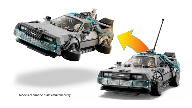 Time Machine Back To The Future LEGO Speed Champions - 6