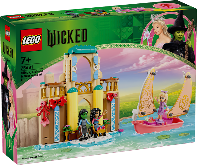 Glinda, Elphaba & Nessarose At Shiz University Wicked LEGO - 5