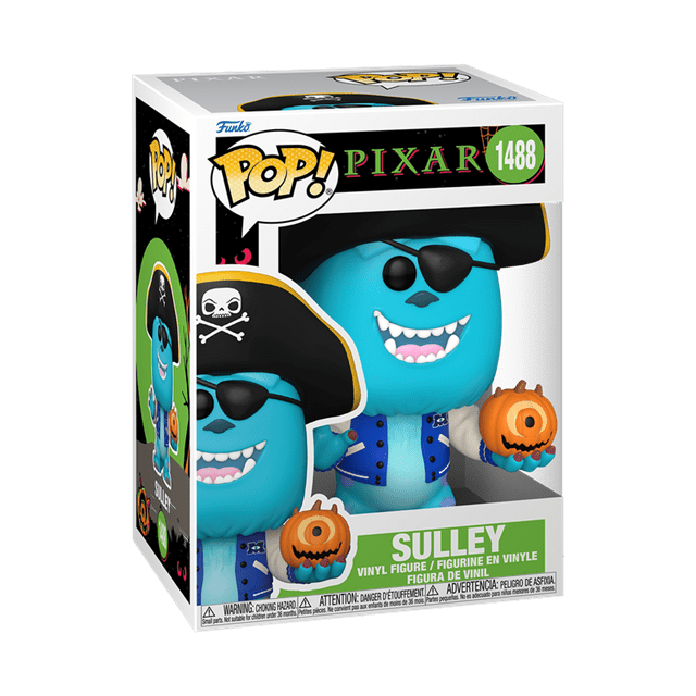 Sulley as Pirate 1488 Monsters Inc Pixar Halloween Funko Pop Vinyl - 2