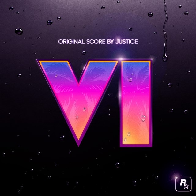 Grand Theft Auto VI: Original Score By Justice - Limited Edition Crystal Clear Vinyl 3LP - 3