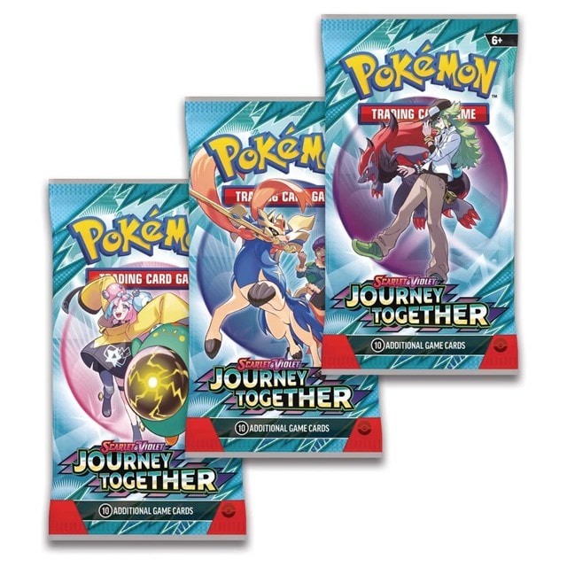 Pokémon Scarlet & Violet 9 Journey Together 3 Pack Trading Cards Assortment - 4