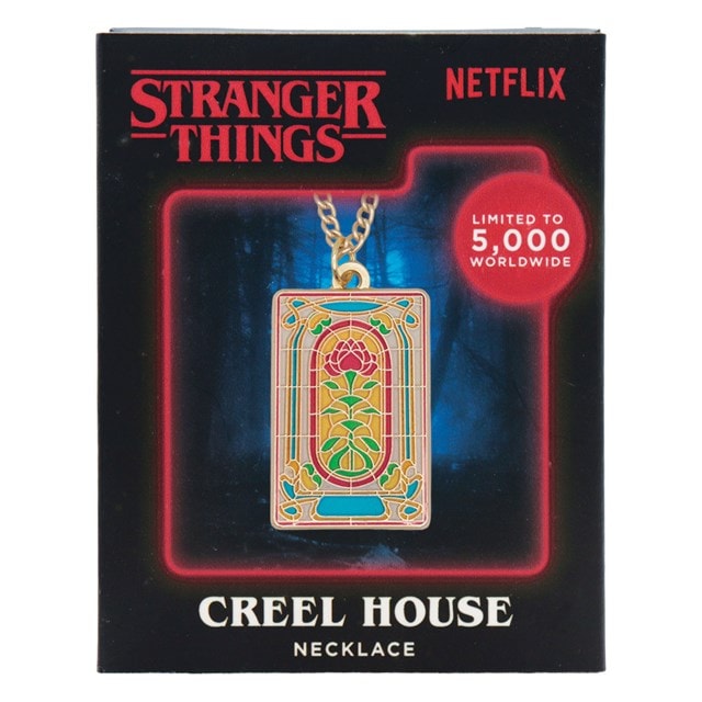 Stranger Things 10th Anniversary Limited Edition Creel House Necklace - 2
