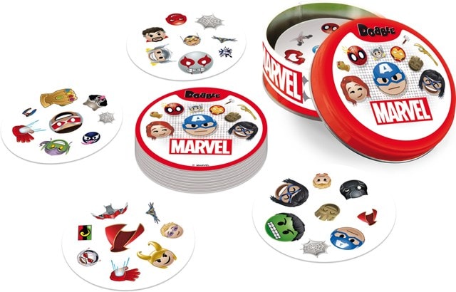 Dobble Marvel Emoji Board Game - 4