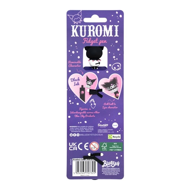 Kuromi Fidget Pen Stationery - 3