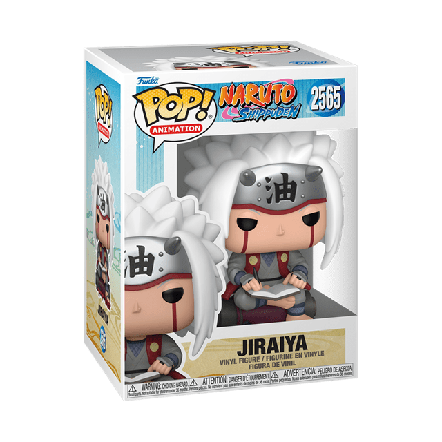 Jiraiya Reading Book 2565 Naruto Shippuden Funko Pop Vinyl: Readers - 2