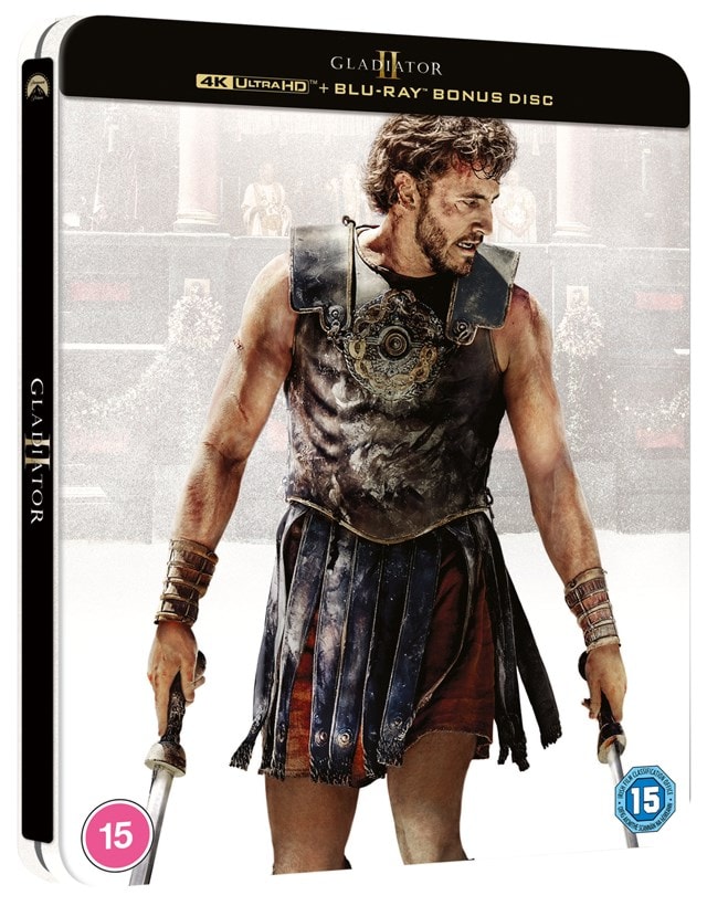 Gladiator II (hmv Exclusive) Limited Edition 4K Ultra HD Deluxe Steelbook - 3