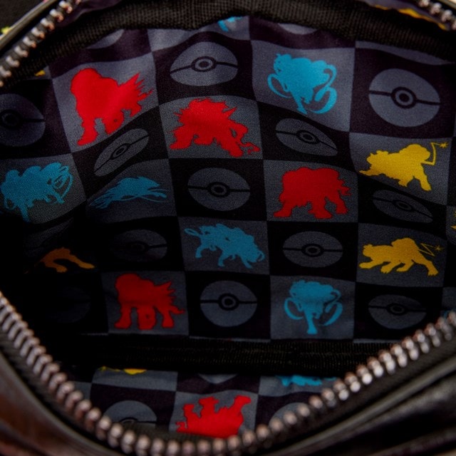 Pokemon Legendary Beasts Loungefly Sling Crossbody Bag With Coin Bag - 6